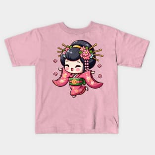 Run Geisha Run! Kids T-Shirt